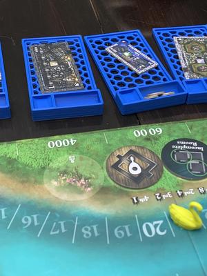 Room and token Auction Tray (Castles of Mad King Ludwig Board Game)