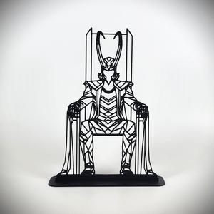 Low Poly Geometric Loki