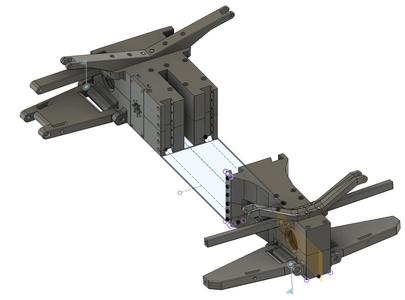 *WORK IN PROGRESS* 1/5 scale RC Car 4x4 with belt drive, fully printed