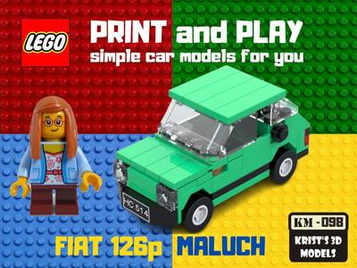 LEGO FIAT 126p MALUCH