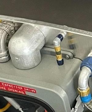 1:8 BTTF DeLorean Flux Pipes Set