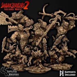 Sharkzerkers 2 Character Pack