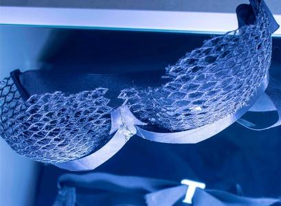 Fishnet  style bra 