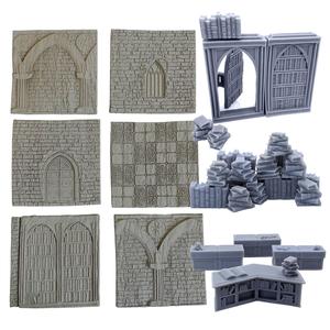 Print n' Roll: Grand Library (Texture Roller and Terrain Set)