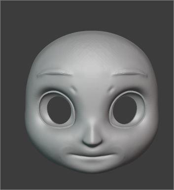 Goblin Doll Faceplate