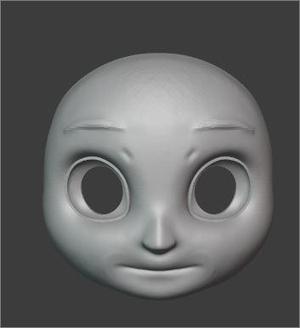 Goblin Doll Faceplate