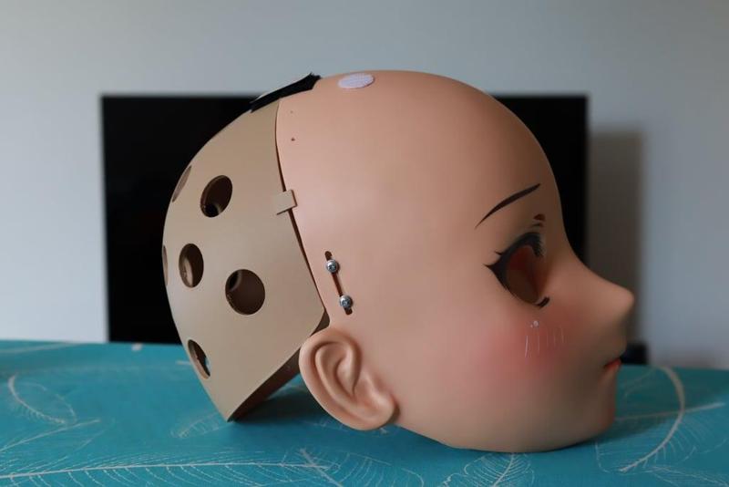 Kigurumi backside for Gurgle Love mask