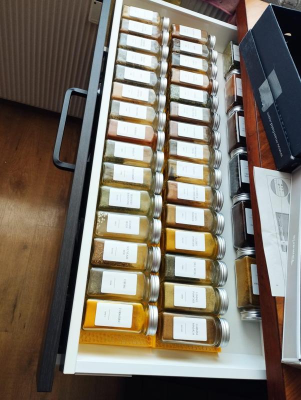 Spice Drawer Organizer