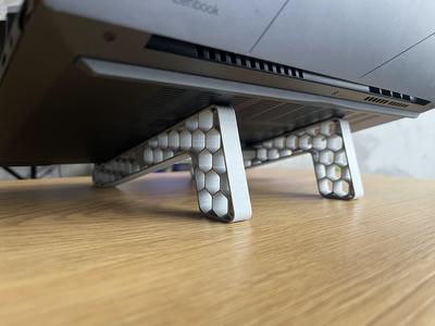 Laptop Stand - Honeycomb Design