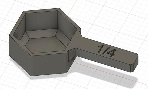 Hexagon Measuring Cups