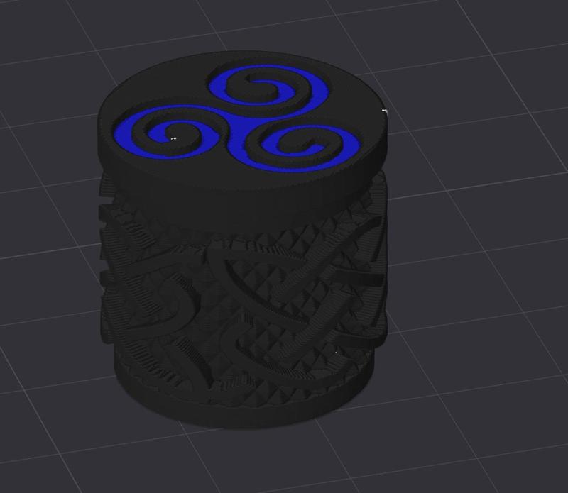 Celtic Guitar Knob