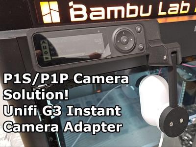 Unifi G3 Instant Camera LCD Mount for BL P1S | P1P