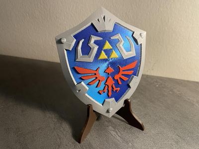 Hylian Shield and Stand MMU