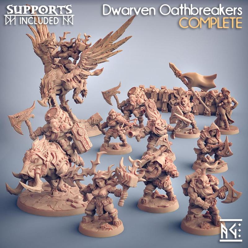 Dwarven Oathbreakers (presupported)