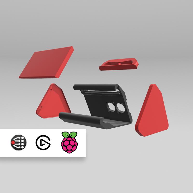 3D Print files | Slide Enclosure StreamDeck MK2 Zero 2
