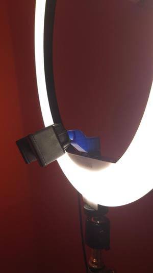 Phone holder adapter for Ring Light