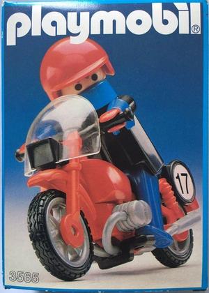 PLAYMOBIL #3565 Motorcycle Front fork fix