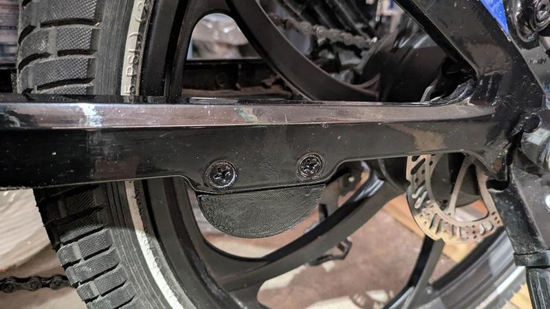 AirTag/Tracker mount to the DotBlue Fiene/Fiete 500 Pedelec