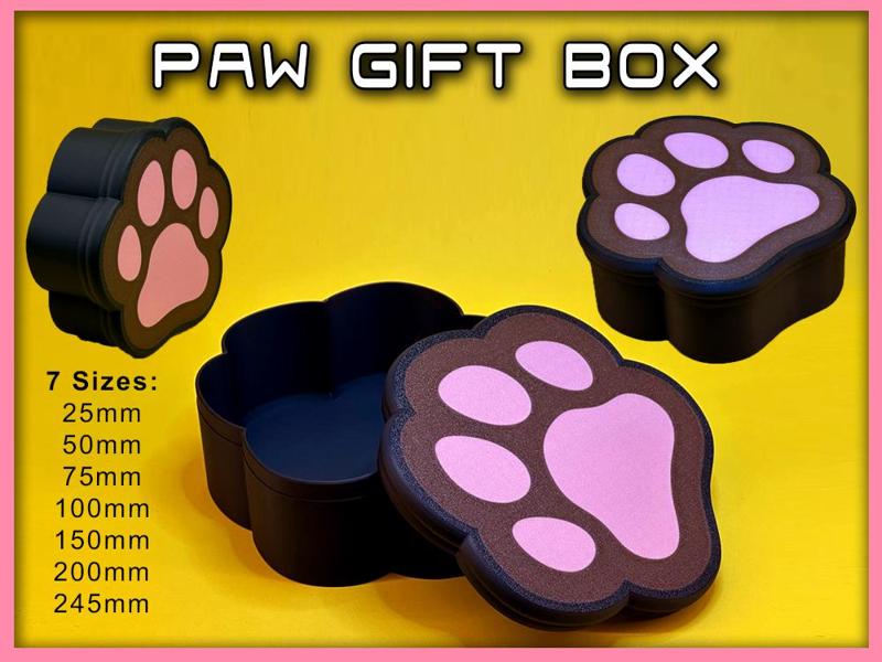 Paw gift box for pet lovers