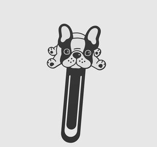 BookMark Bull Dog French PugDog Puppy Cute Kawaii