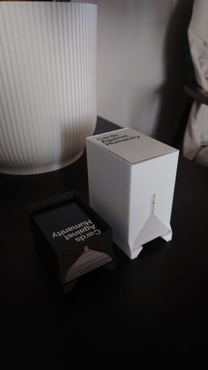 Cards Against Humanity card dispenser (for original non printed cards)