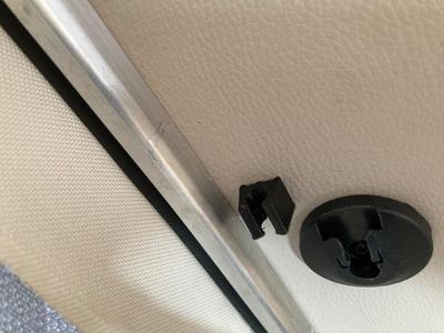 Clip for reading light in Mercedes Marco Polo campervan