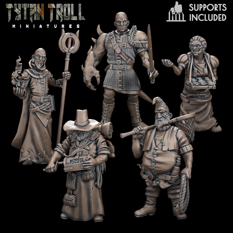 Curse Of Strahd Mini-Pack 02 [Pre-Supported]
