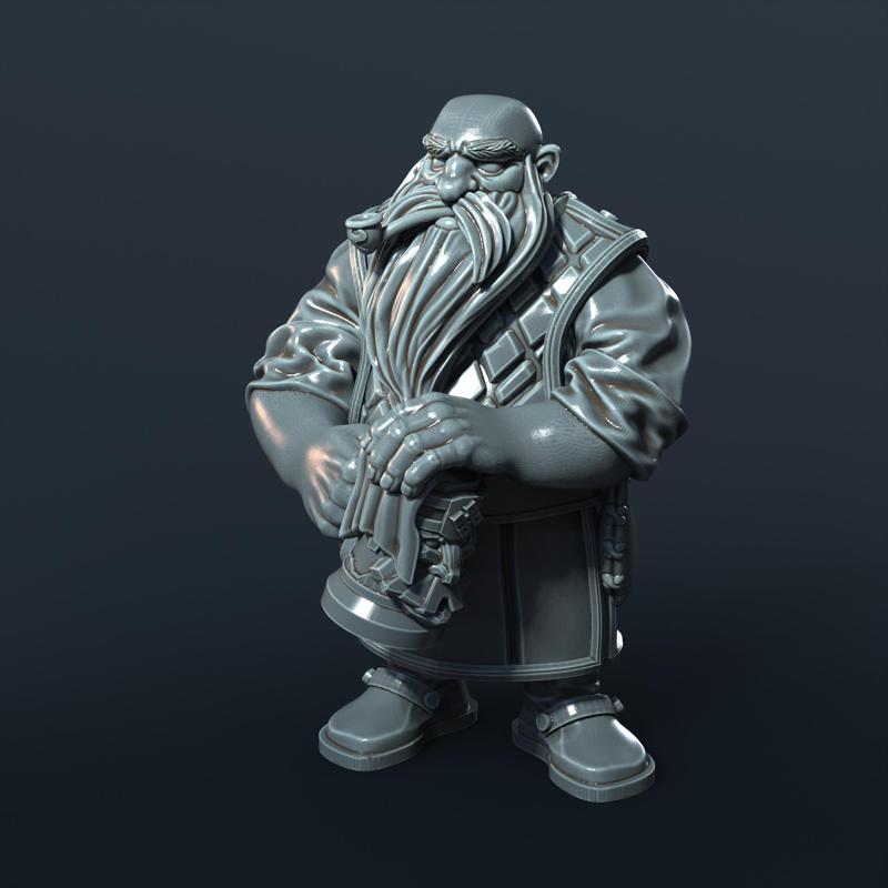 Dwarf Tavern keeper