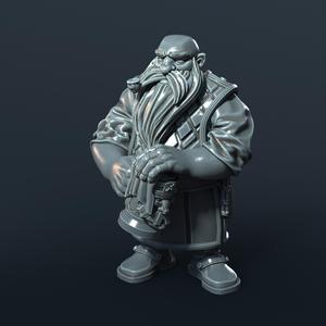 Dwarf Tavern keeper