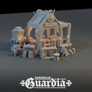 Blacksmith Tent - Kingdom of Guardia: The Blacksmith's Tent