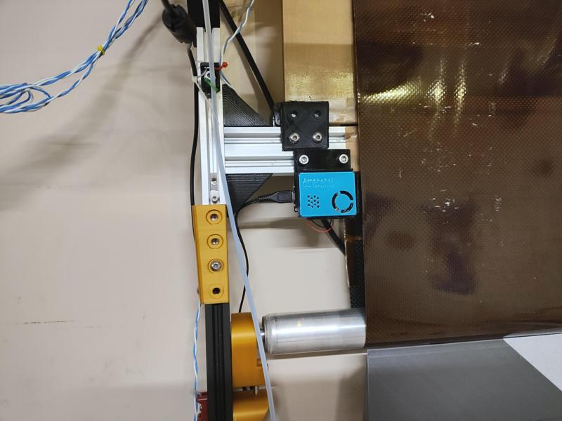 Amphenol Air Particulate Sensor and ESP32 mount frame