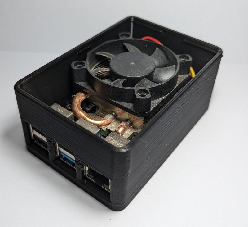 Raspberry pi 4b Case 50mm Fan