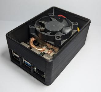 Raspberry pi 4b Case 50mm Fan