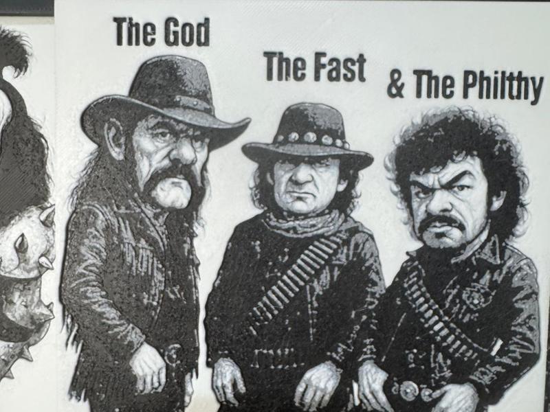 Hue Forge Caricature – Motörhead "The God"