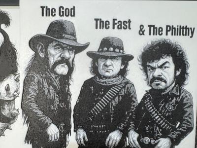 Hue Forge Caricature – Motörhead "The God"