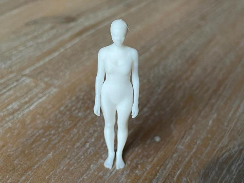 Little Woman in a Swimsuit (Diorama/Model Making)