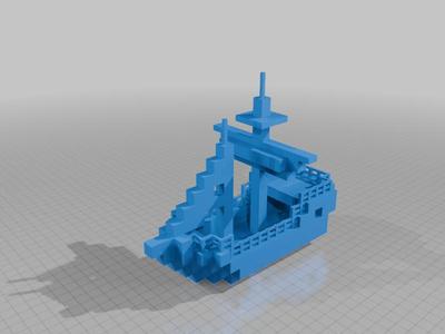 Minecraft Ship 