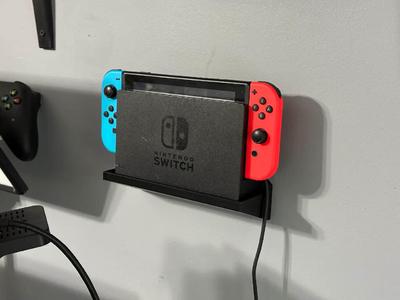 Nintendo Switch Gaming Console Wall Mounted Shelf Stand   