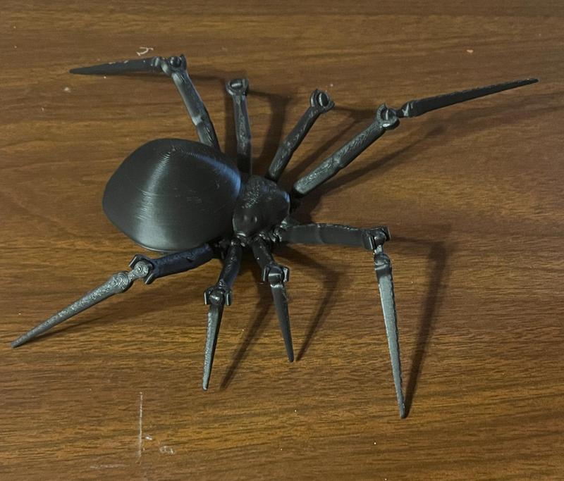 Black Widow Articulating Spider