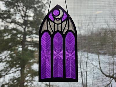 "Batty" Gothic Window Suncatcher