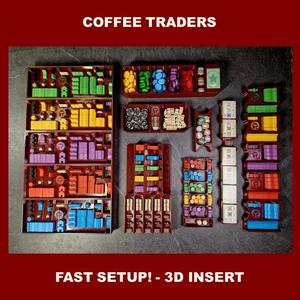 COFFEE TRADERS - INSERT, EINSATZ, INLAY, ORGANIZER   