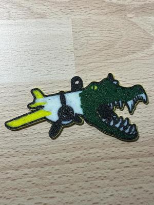 Bombardiro Crocodilo Keychain   