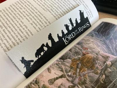 Lord of the Rings bookmark 