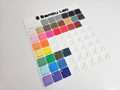 8x8 Bambu Swatch Display