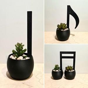 Music note planters #JuneTunes