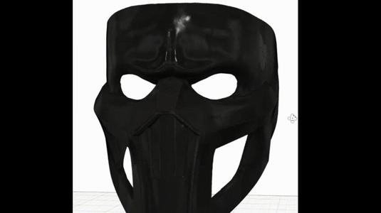 Noob saibot mask mortal combat