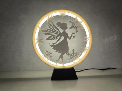 Christmas Panels for Ring Lamp