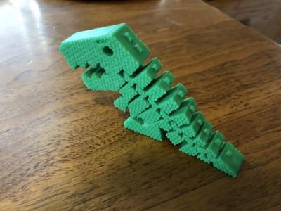 Flexi Rex with Scales