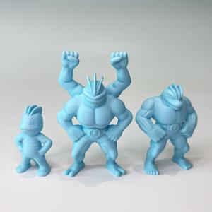 POKEMON - POKEMON MACHOP EVOLUTION (EASY PRINT NO SUPPORT)