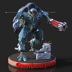 War Robot 3D Printing Model | Static
